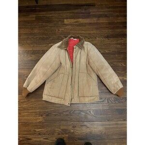 Walls Blizzard Pruf Chore Jacket Size Large Regular Corduroy Collar Vintage